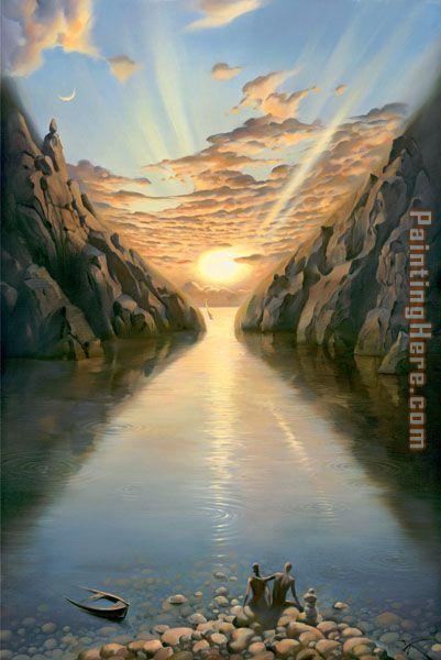 Vladimir Kush tide of time